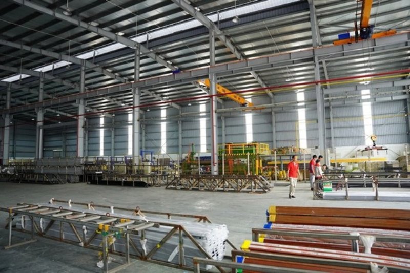nhôm công nghiệp tại miền Bắc