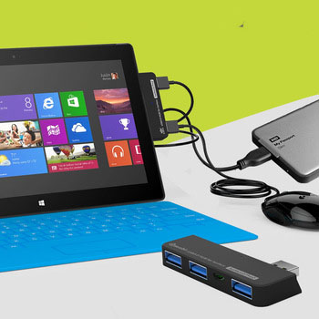 Adapter chuyển đổi USB ra cổng cắm mạng LAN cho máy tính bảng Surface Pro 2018