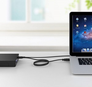 Cáp chuyển USB type C kết nối ổ cứng gắn ngoài với Macbook Pro 2017, 2018