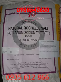 KNaC4H4O6  | Kali Natri Tartrate | Potassium Sodium Tartrate - Muối Rochelle