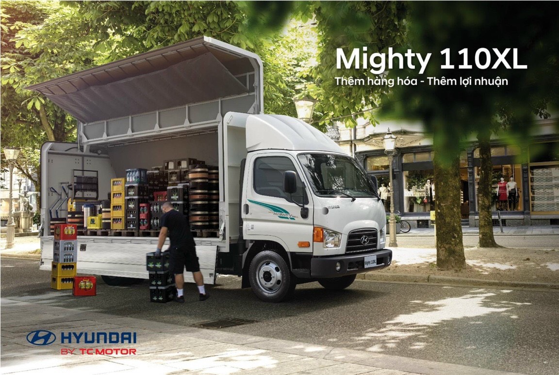 NEW MIGHTY 110XL - 7 TẤN, THÙNG DÀI 6M3