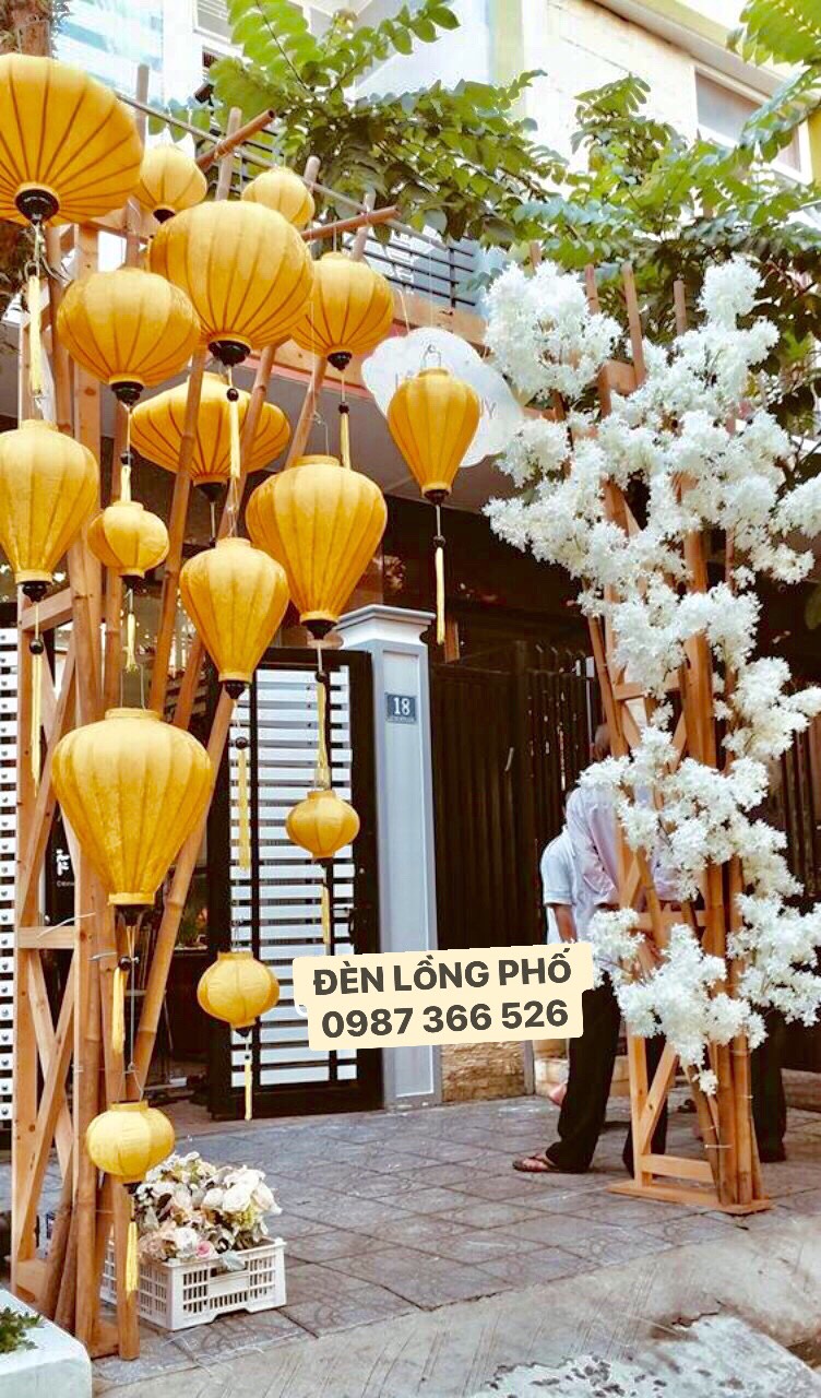 Đèn lồng Hội An trang trí tiệc cưới Đèn Lồng Phố Đèn Lồng Hội An Trang Trí Tiệc Cưới Đèn Lồng Phố