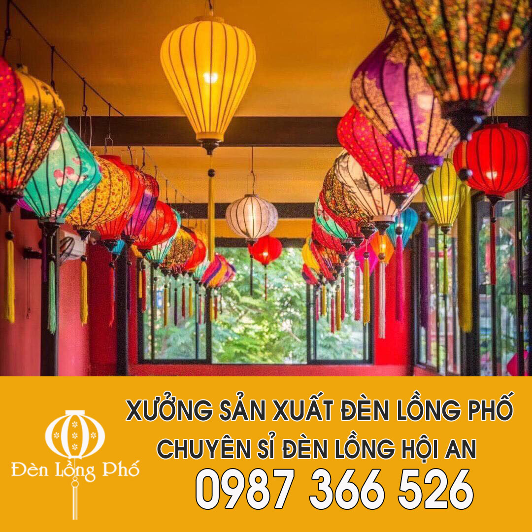 Cách trang trí Đèn lồng Hội An cho không gian quán cà phê , quán ...