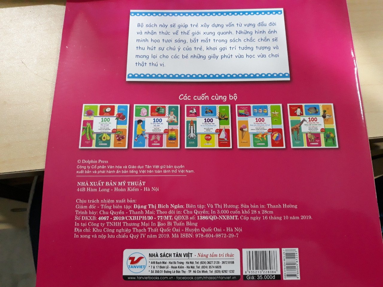 100 từ vựng đầu tiên màu sắc hình khối chữ số