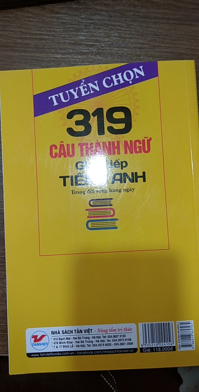 Tuyển Chọn 319 Câu Thành Ngữ Giao Tiếp Tiếng Anh