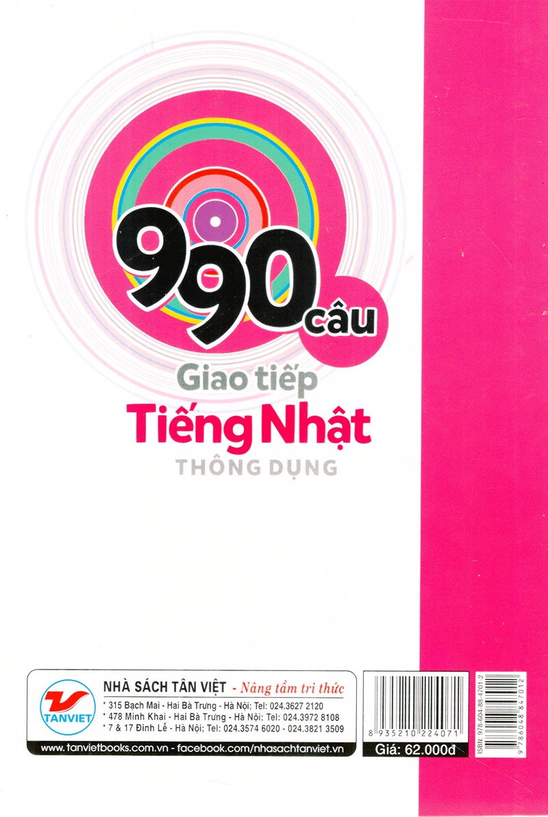 990 Câu Giao Tiếp Tiếng Nhật Thông Dụng