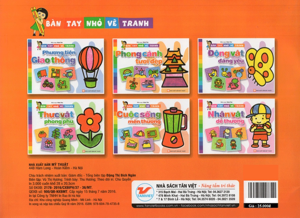 Bàn Tay Nhỏ Vẽ Tranh - Phong Cảnh Tươi Đẹp