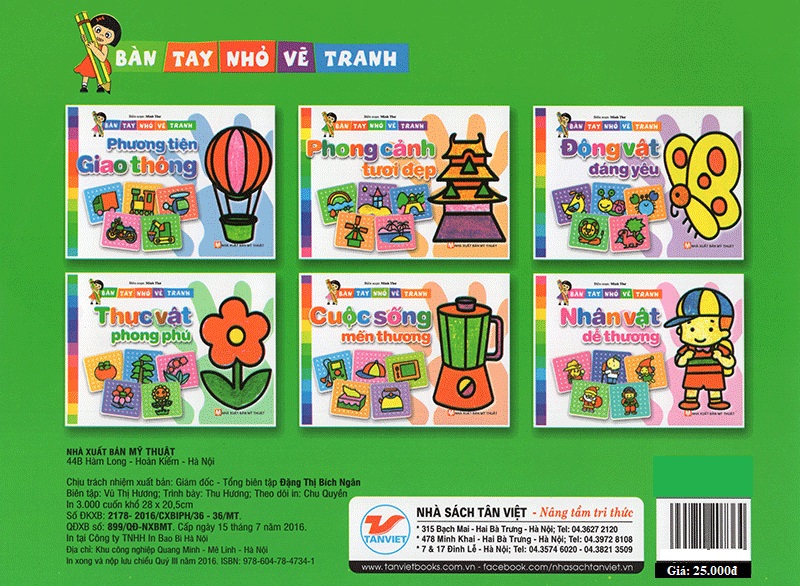 Bàn Tay Nhỏ Vẽ Tranh - Thực Vật Phong Phú