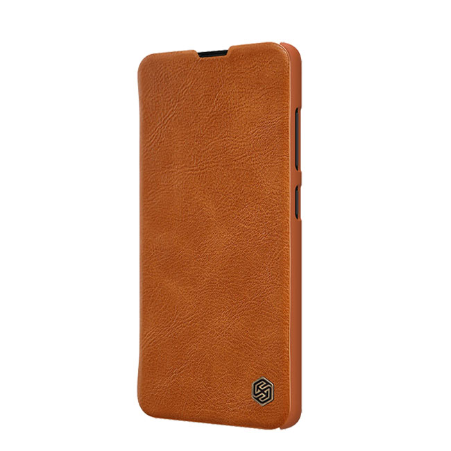 Bao Da Nillkin QIN Cho Samsung Galaxy Note 10 Lite (Màu Nâu)