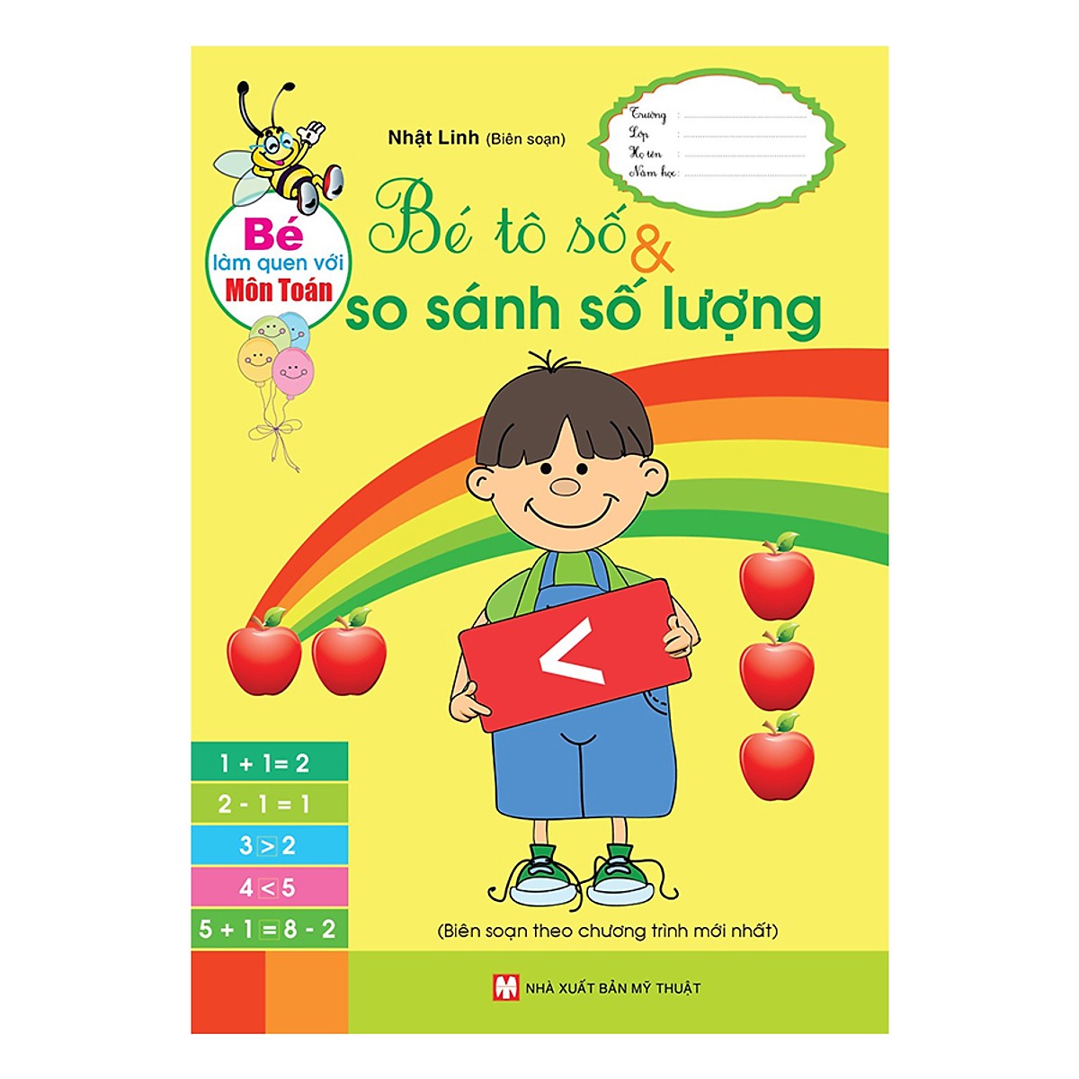 Bé làm quen với môn toán - Bé Tô Số Và So Sánh Số Lượng