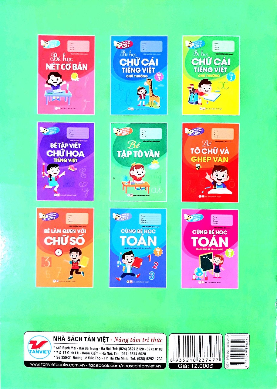 Bé Tự Tin Bước Vào Lớp 1 - Bé Tập Tô Vần