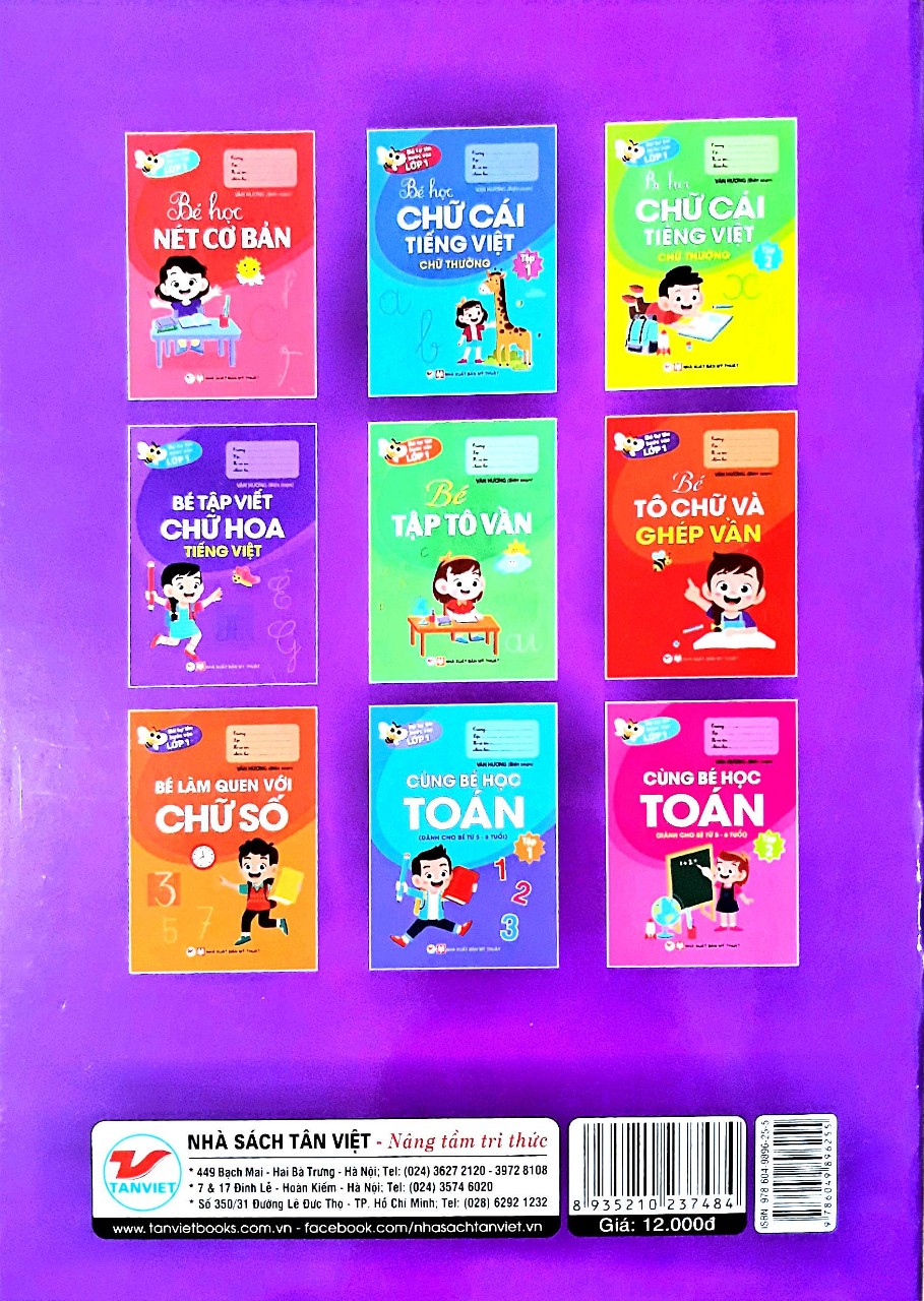 Bé Tự Tin Bước Vào Lớp 1 - Bé Tập Viết Chữ Hoa Tiếng Việt