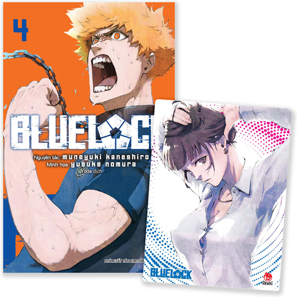 BlueLock: Tập 4 - Tặng Kèm Card PVC (Số Lượng Có Hạn)