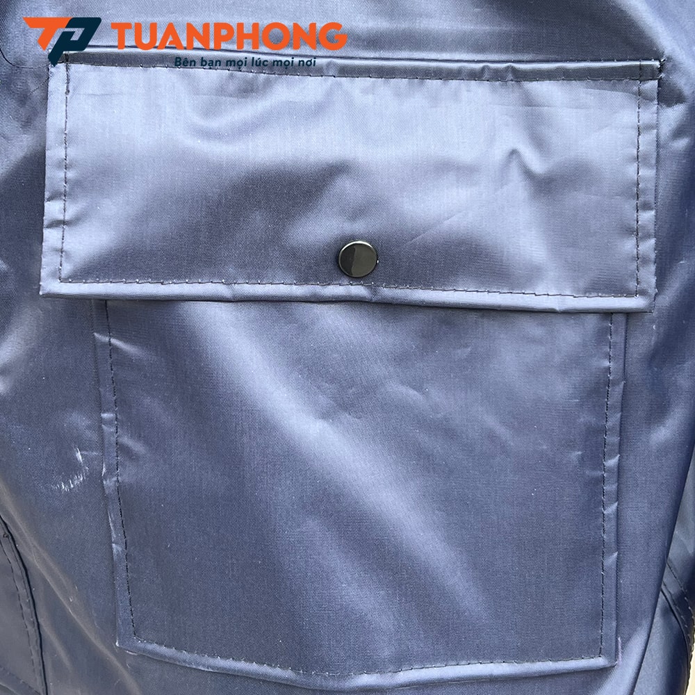 Áo Mưa Bộ 1 Lớp 61B (1/12) Chất Liệu Vải Dù, Chống Thấm Cao Cấp