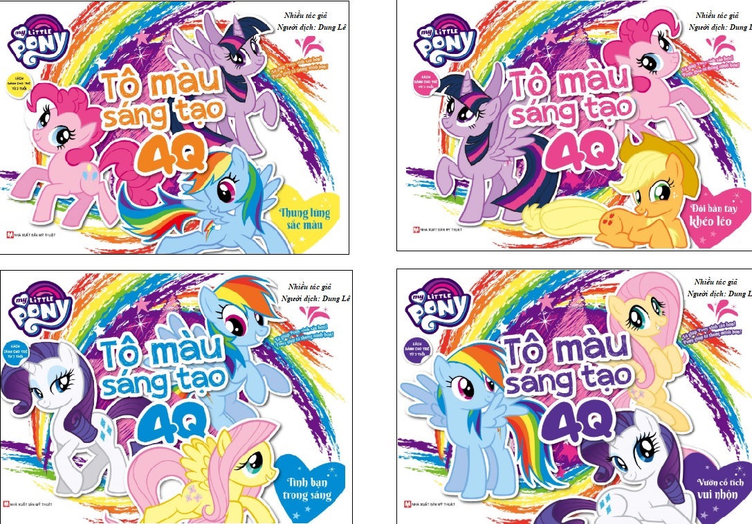 Tô Màu Sáng Tạo 4Q - Vườn Cổ Tích Vui Nhộn