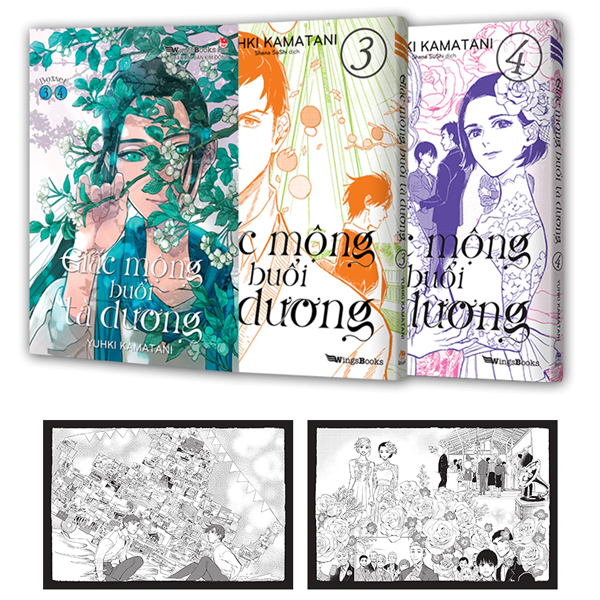 Boxset Giấc Mộng Buổi Tà Dương: Tập 3 + 4 (Bộ 2 Tập) - Tặng Kèm 2 Postcard (Số Lượng Có Hạn)