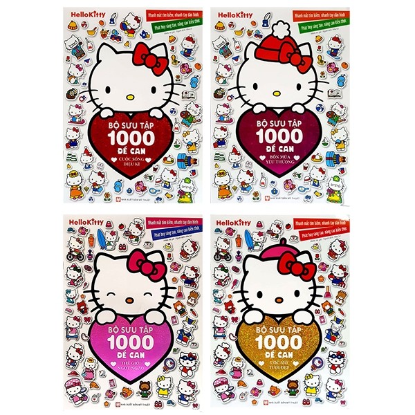 Hello Kitty - BST 1000 Đề Can - Thế Giới Ngọt Ngào