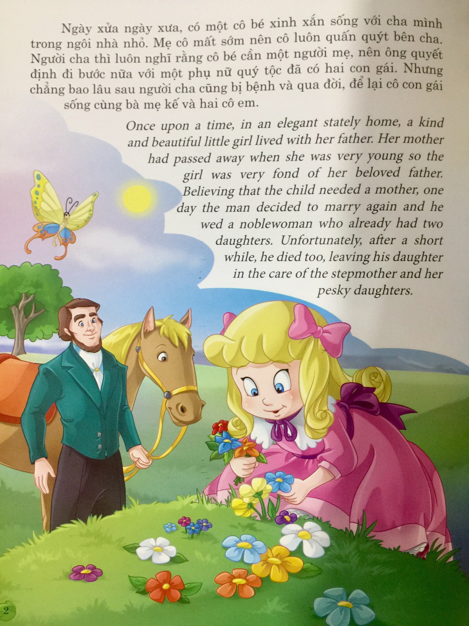 Cô Bé Lọ Lem - Truyện Song Ngữ Anh - Việt