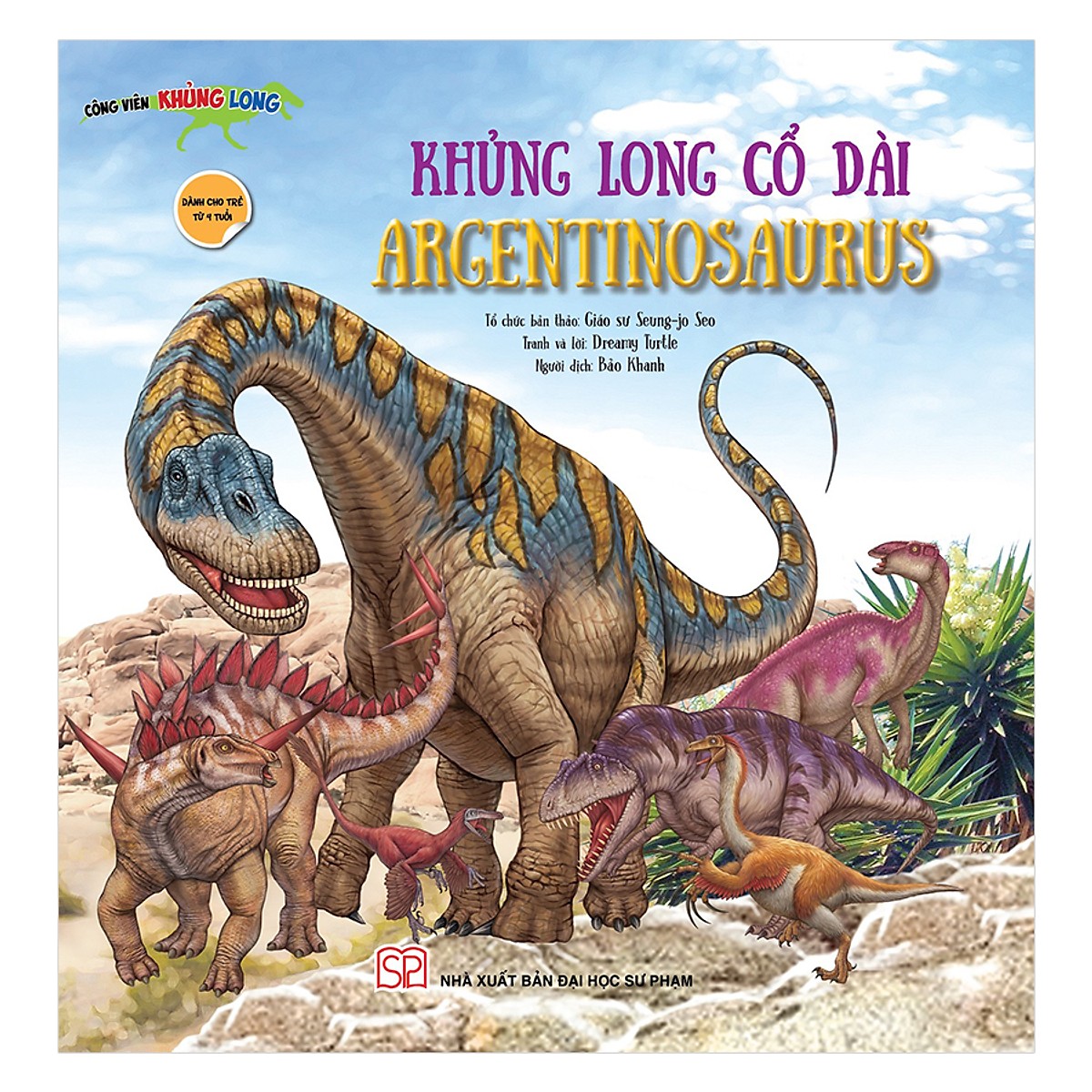 Công Viên Khủng Long - Khủng Long Cổ Dài - Argen Tinosaurus