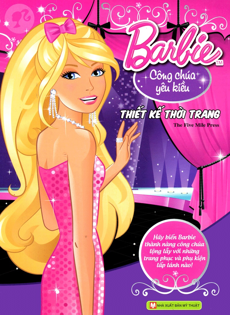 Barbie Thủ Công Dựng Hình Thời Trang - Công Chúa Yêu Kiều