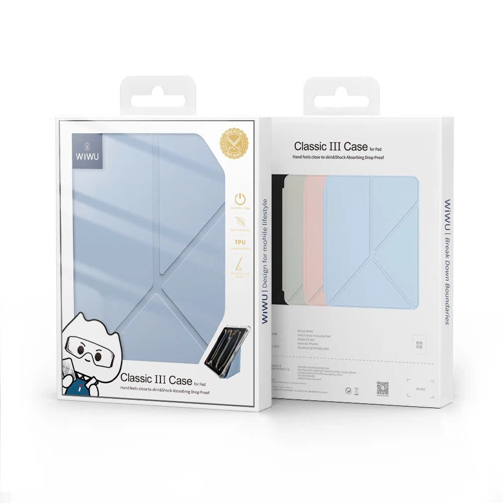 Bao Da iPad WiWU Classic III Case GF-003 – Bảo vệ hoàn hảo cho iPad - Hàng Chính Hãng