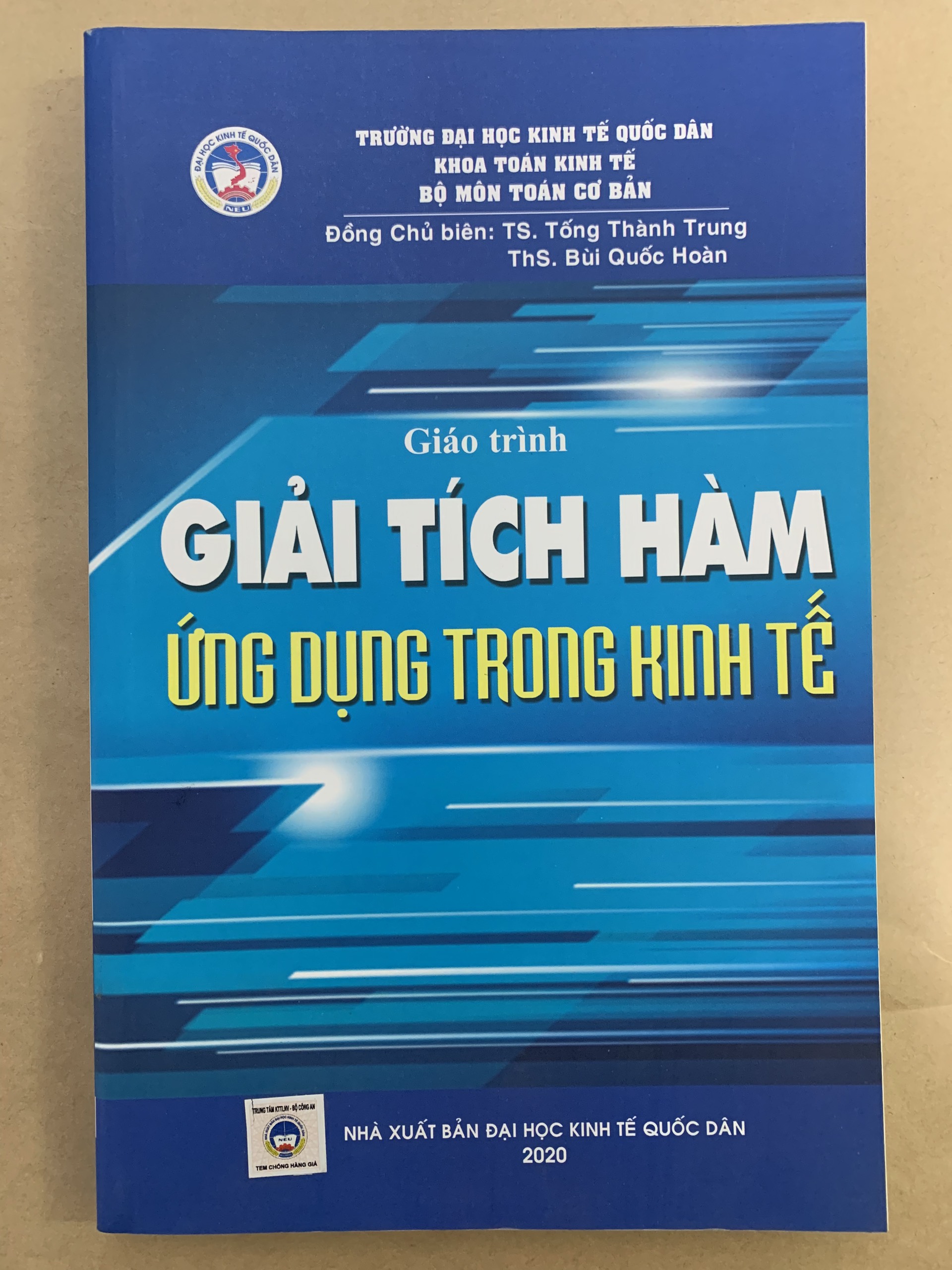 Giáo Trình Giải Tích Hàm Ứng Dụng Trong Kinh Tế