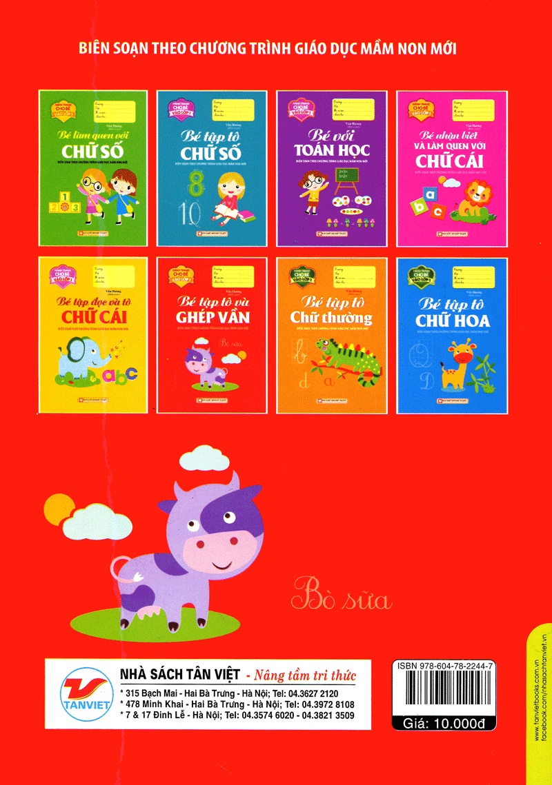 Hành Trang Cho Bé Vào Lớp 1 - Bé Tập Tô Và Ghép Vần