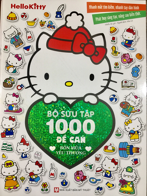 Hello Kitty - BST 1000 Đề Can - Bốn Mùa Yêu Thương