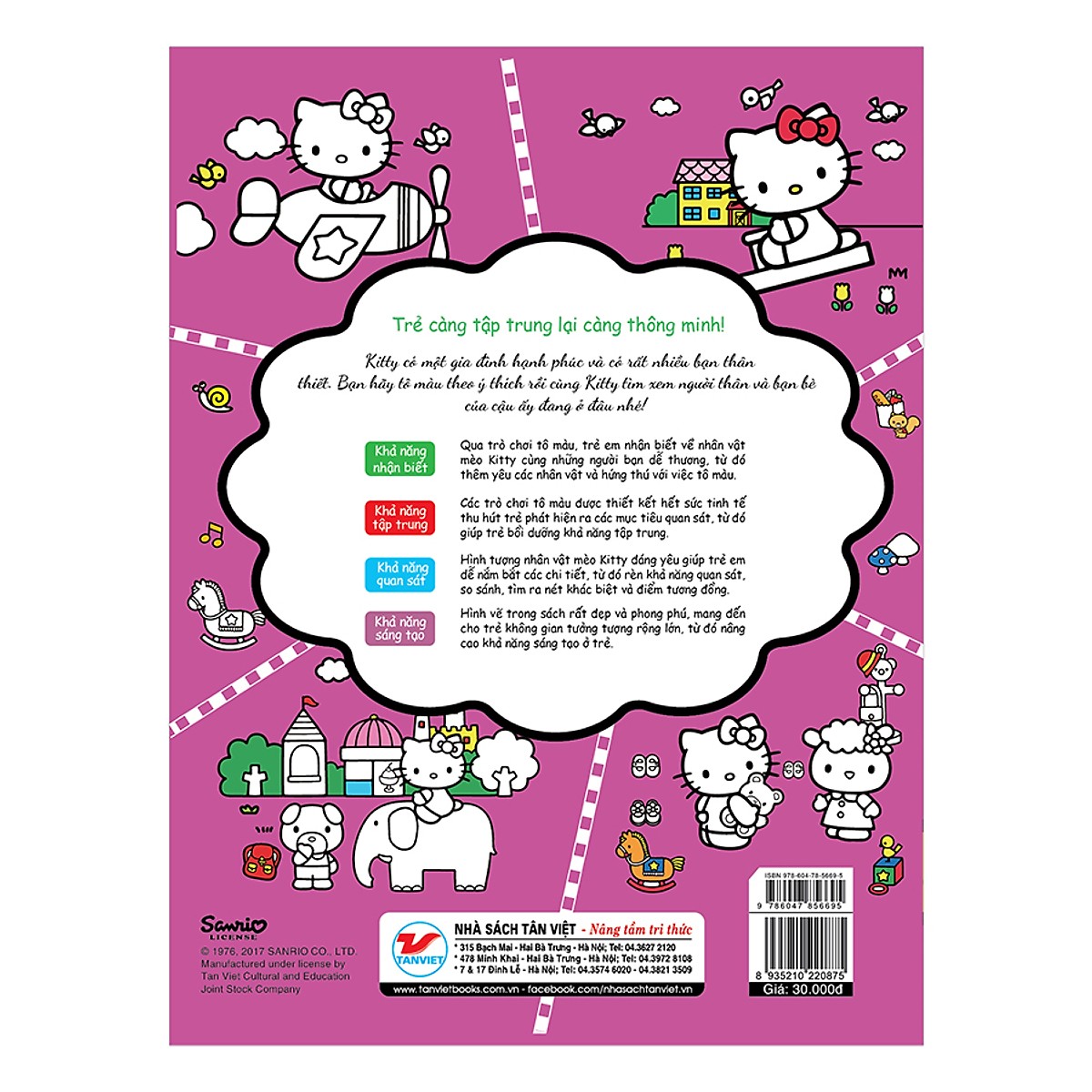 Hello Kitty - Rèn Luyện Khả Năng Tập Trung - Gia Đình Hạnh Phúc Của Kitty