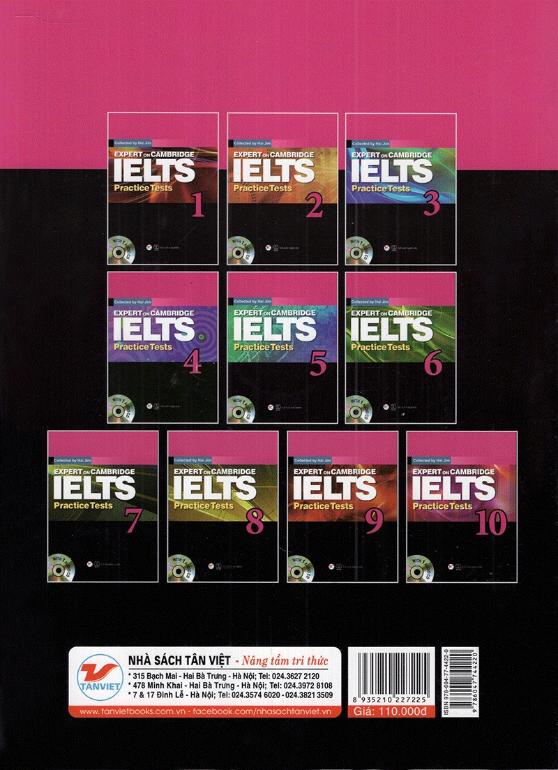 Expert On Cambridge IELTS Practice Tests 1 (Kèm CD)