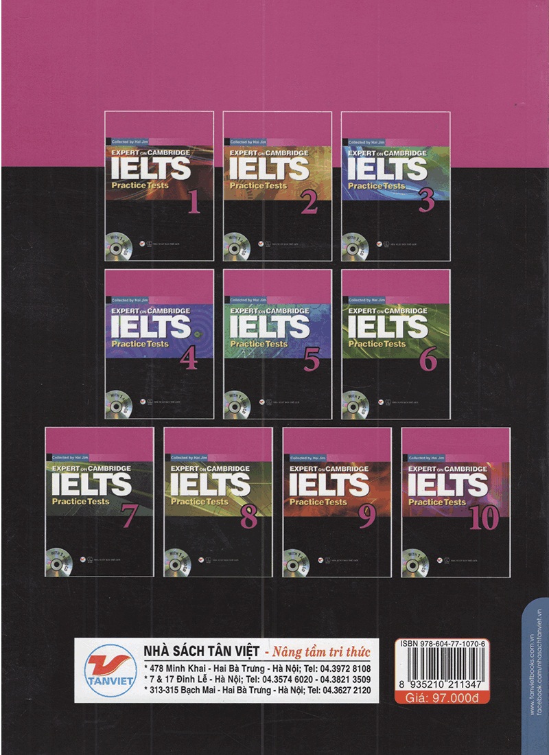 Expert On Cambridge Ielts Practice Tests 4 (Kèm CD)