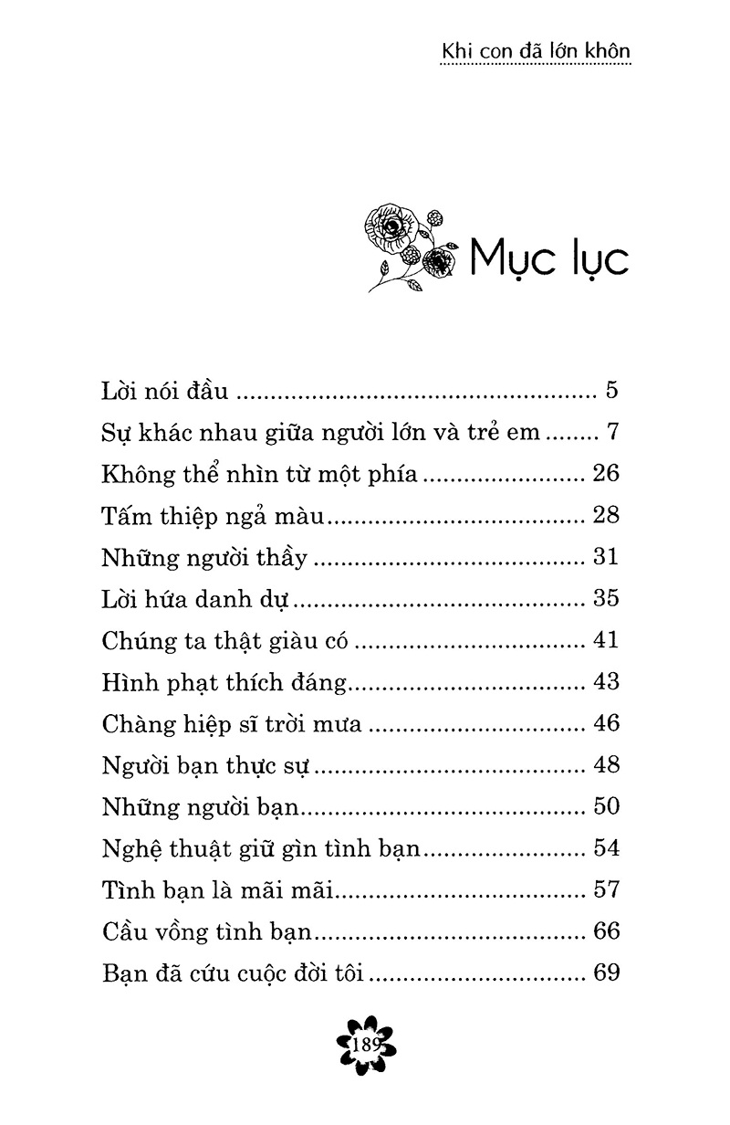 Khi Con Đã Lớn Khôn