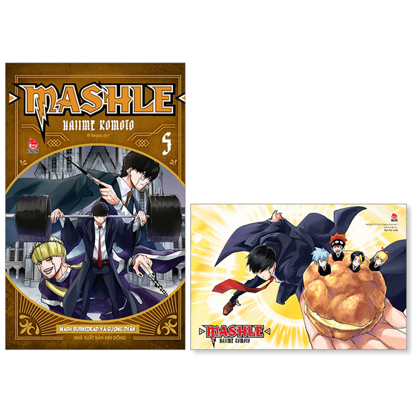 MASHLE - Tập 5: Mash Burnedead Và Gương Thần - Tặng Kèm Postcard (Số Lượng Có Hạn)