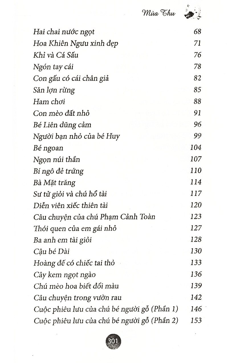 Tủ Sách Rèn Luyện Nhân Cách Sống - Mỗi Tối Một Truyện Mẹ Kể Bé Nghe (Mùa Thu)