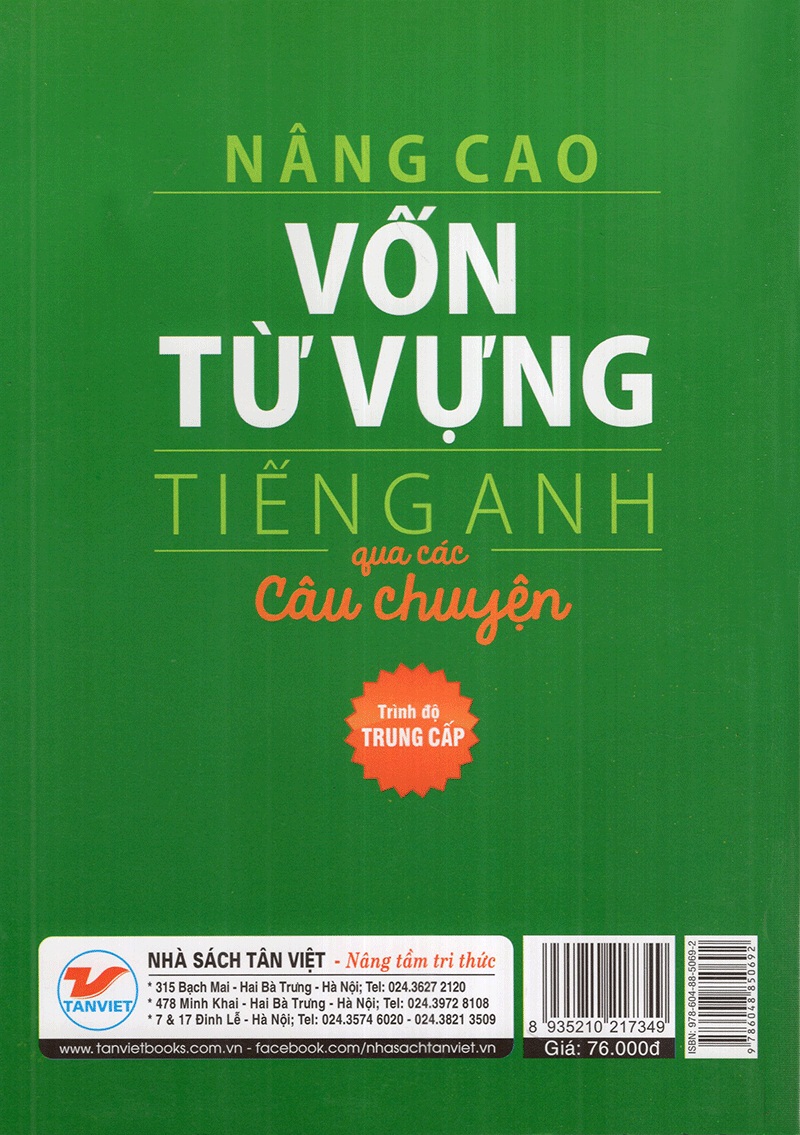 Nâng Cao Vốn Từ Vựng Tiếng Anh Qua Các Câu Chuyện (Trình Độ Trung Cấp)