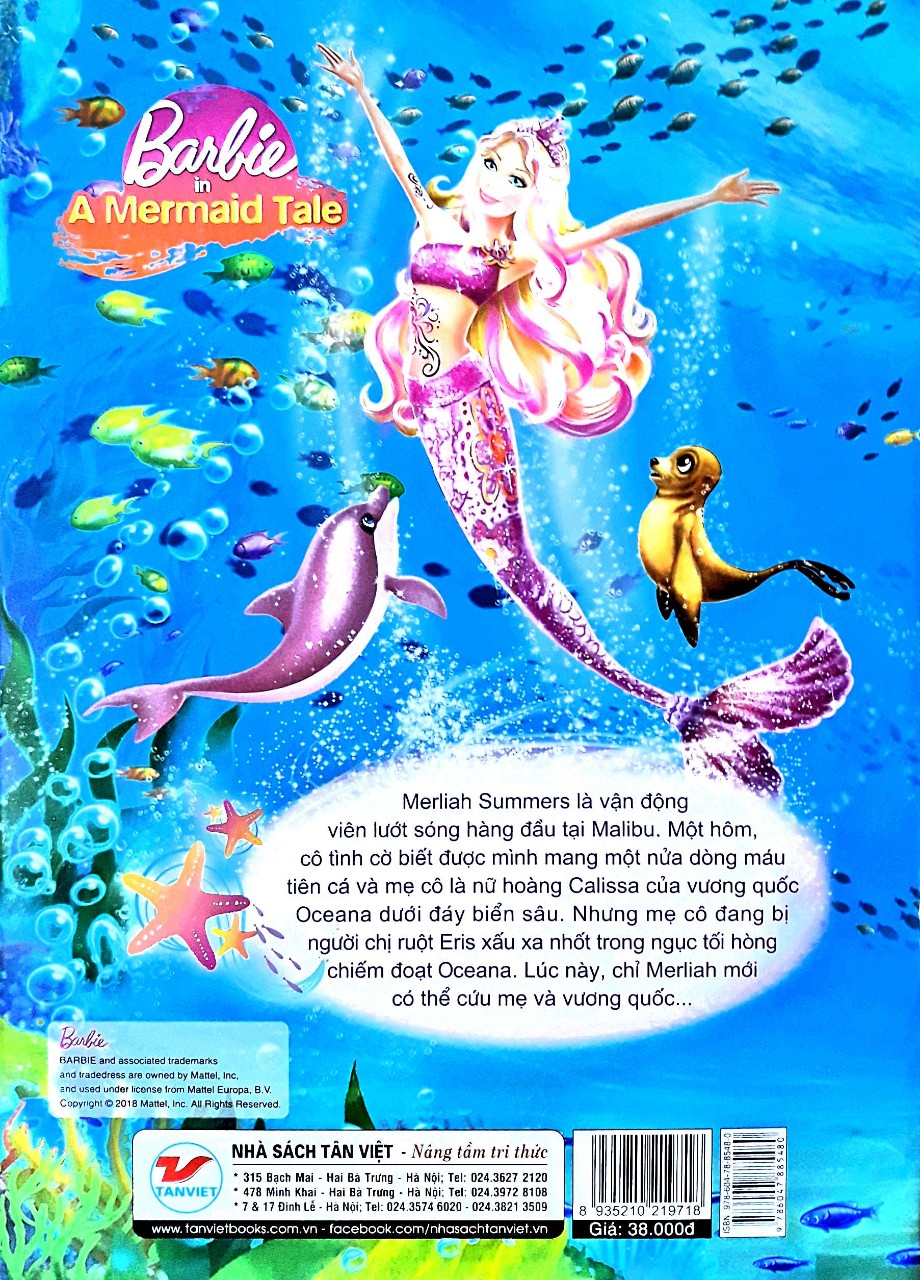 Barbie - Nàng Tiên Cá - Truyện Tranh Khổ Lớn
