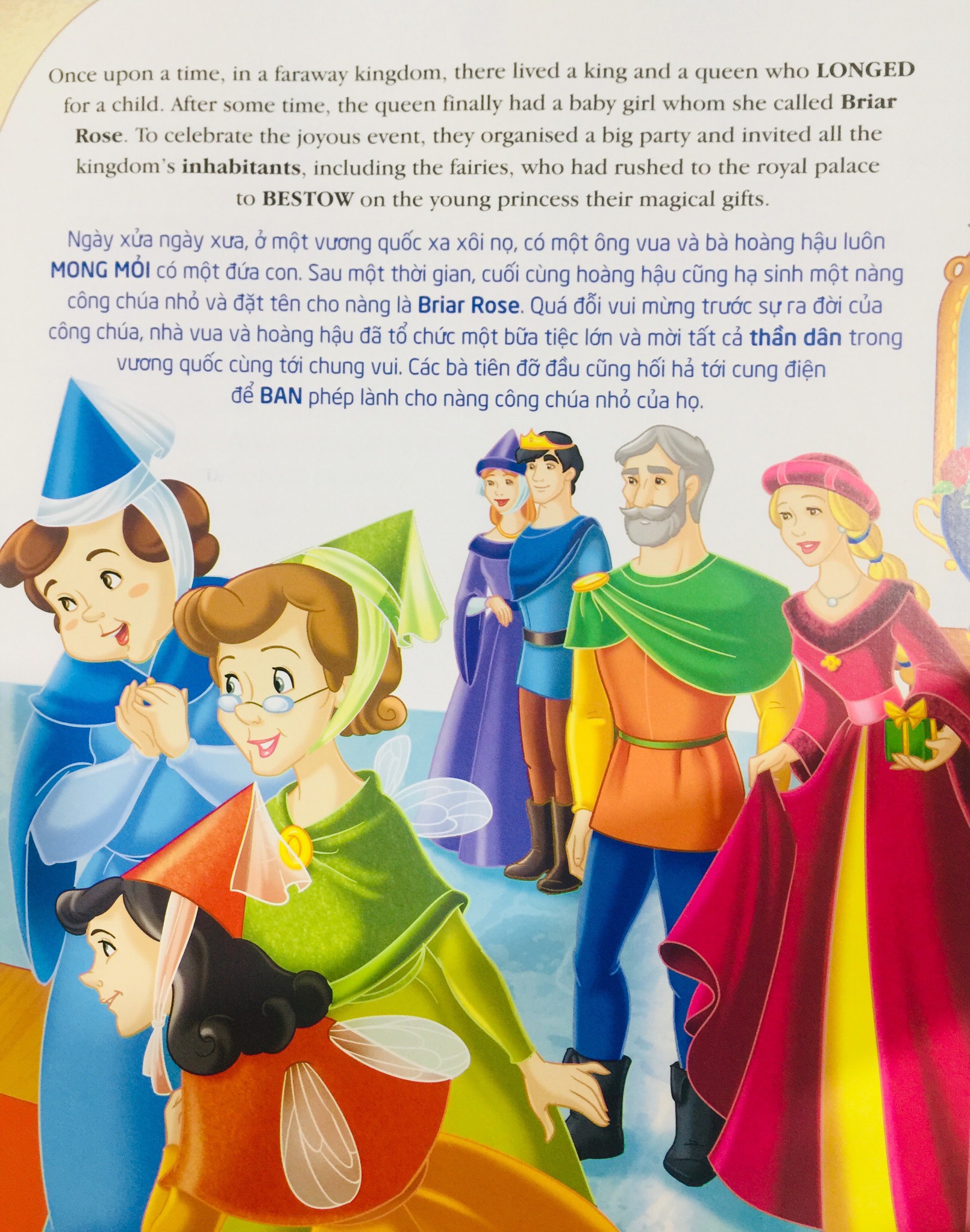 Người Đẹp Ngủ Trong Rừng (Song Ngữ Anh - Việt)