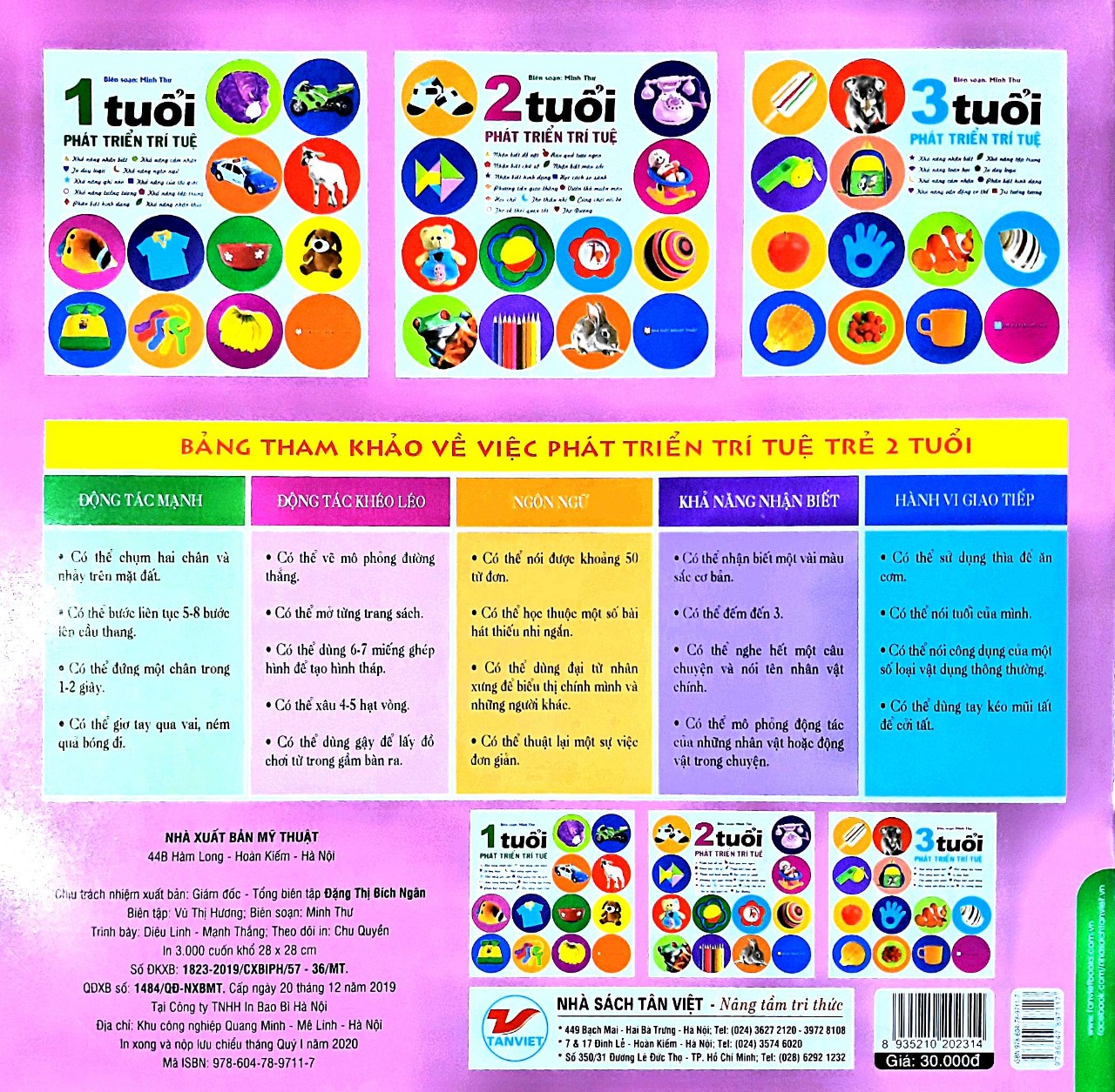 Phát Triển Trí Tuệ 2 Tuổi