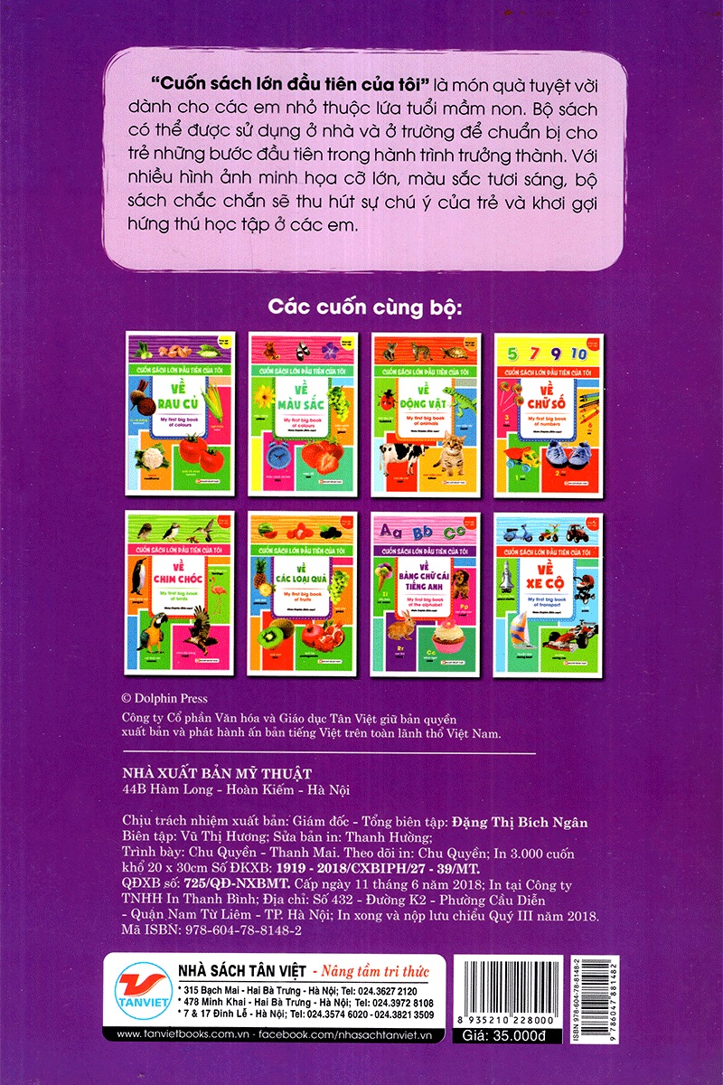 Cuốn Sách Lớn Đầu Tiên Của Tôi Về Rau Củ