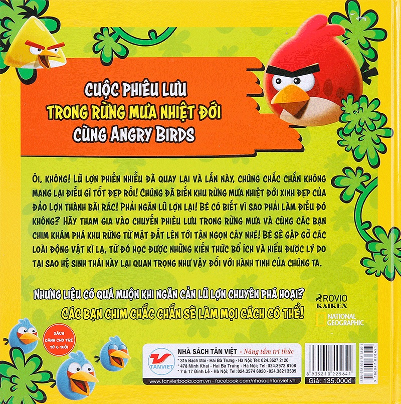 Angry Birds - Bách Khoa Toàn Thư Về Rừng Nhiệt Đới