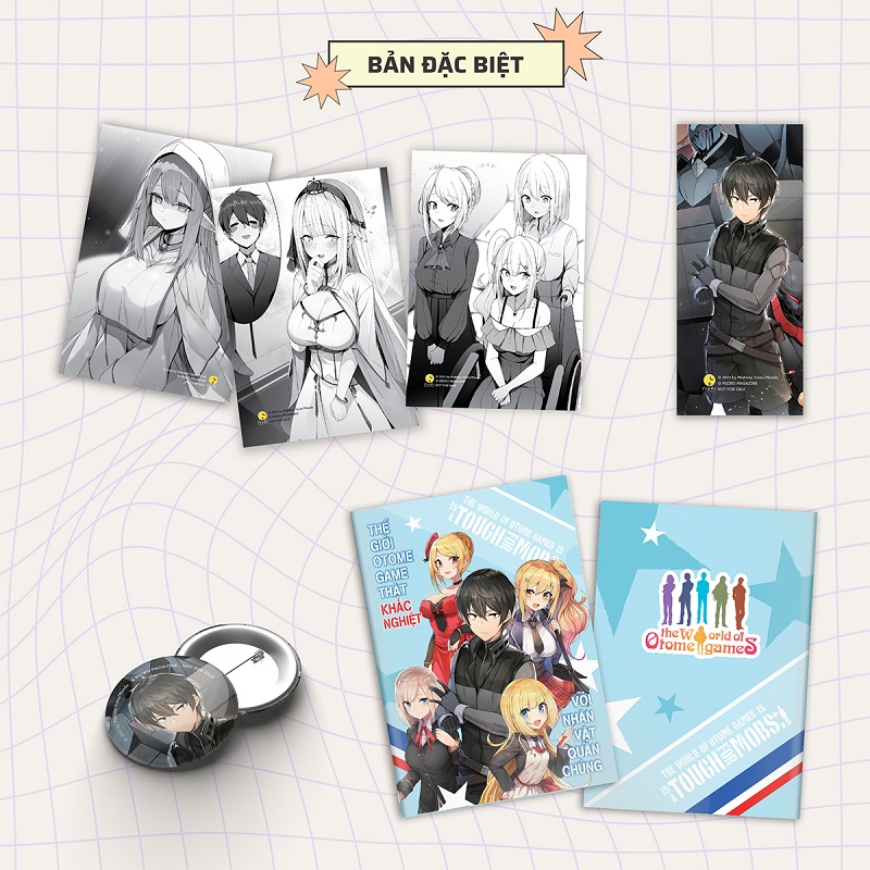 Thế Giới Otome Game Thật Khắc Nghiệt Với Nhân Vật Quần Chúng: Tập 7 - Bản Đặc Biệt - Tặng Kèm 1 Bookmark + 3 Card Bồi Cứng + 1 Huy Hiệu + 1 Clear File (Số Lượng Có Hạn)