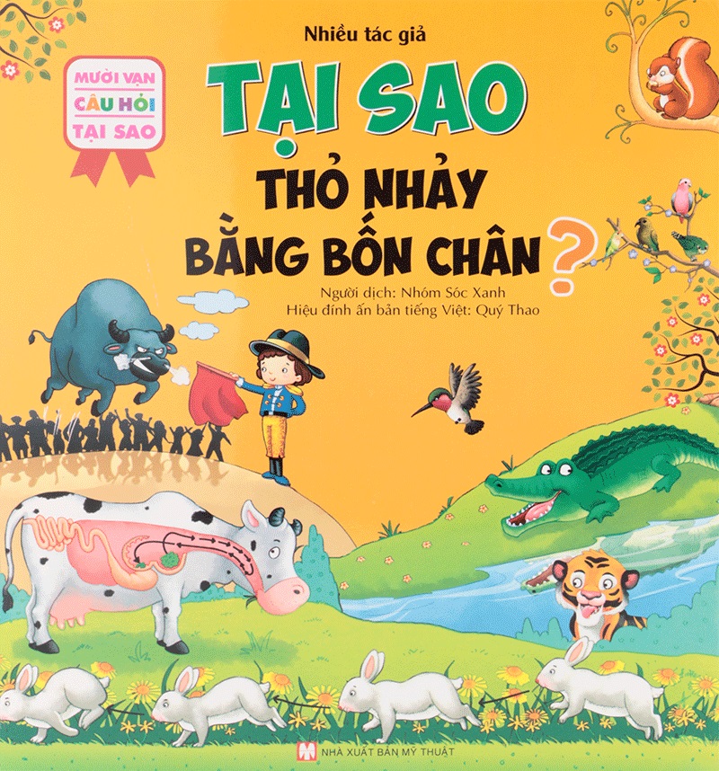 10 Vạn Câu Hỏi Tại Sao - Tại Sao Thỏ Nhảy Bằng Bốn Chân
