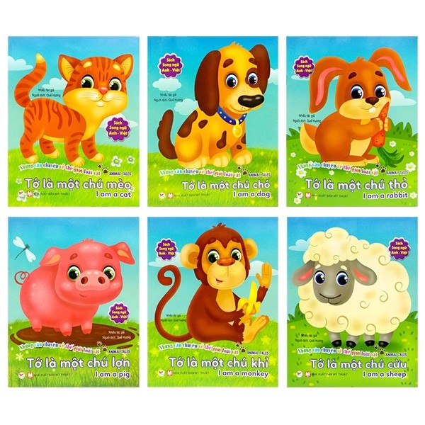 Tớ Là Một Chú Thỏ - Song Ngữ Anh - Việt