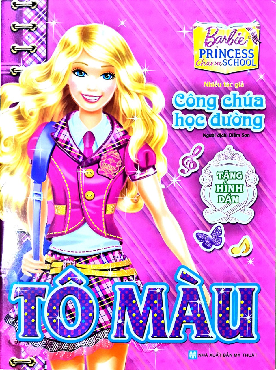 Tô Màu Theo Truyện Kể - Barbie Công Chúa Học Đường