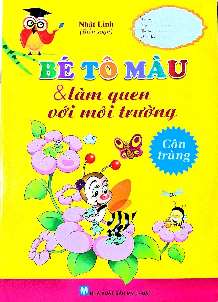 Bé Tô Màu & Làm Quen Với Môi Trường - Côn Trùng