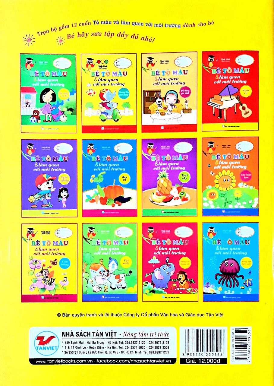 Bé Tô Màu & Làm Quen Với Môi Trường - Côn Trùng