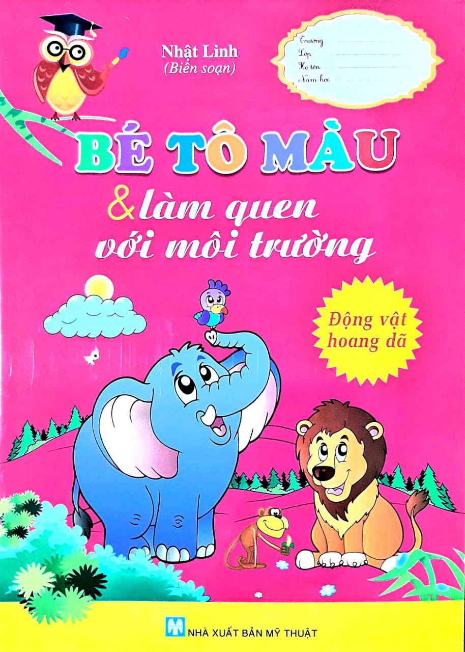 Bé Tô Màu & Làm Quen Với Môi Trường - Động Vật Hoang Dã
