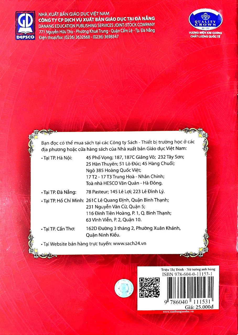 Truyện Tranh Lịch Sử - Triệu Thị Trinh Nữ Tướng Anh Hùng