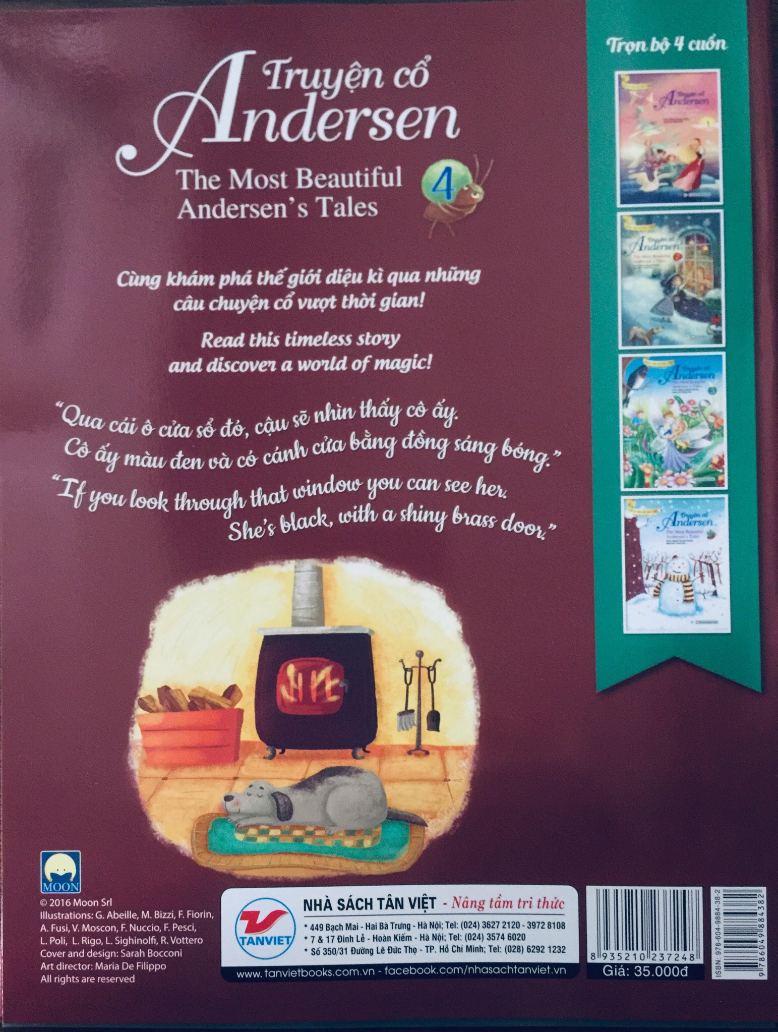 Truyện Cổ Andersen 4 - Truyện Song Ngữ Anh - Việt