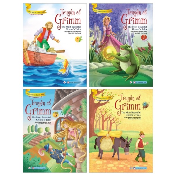 Truyện Cổ Grimm 2 - Truyện Song Ngữ Anh - Việt